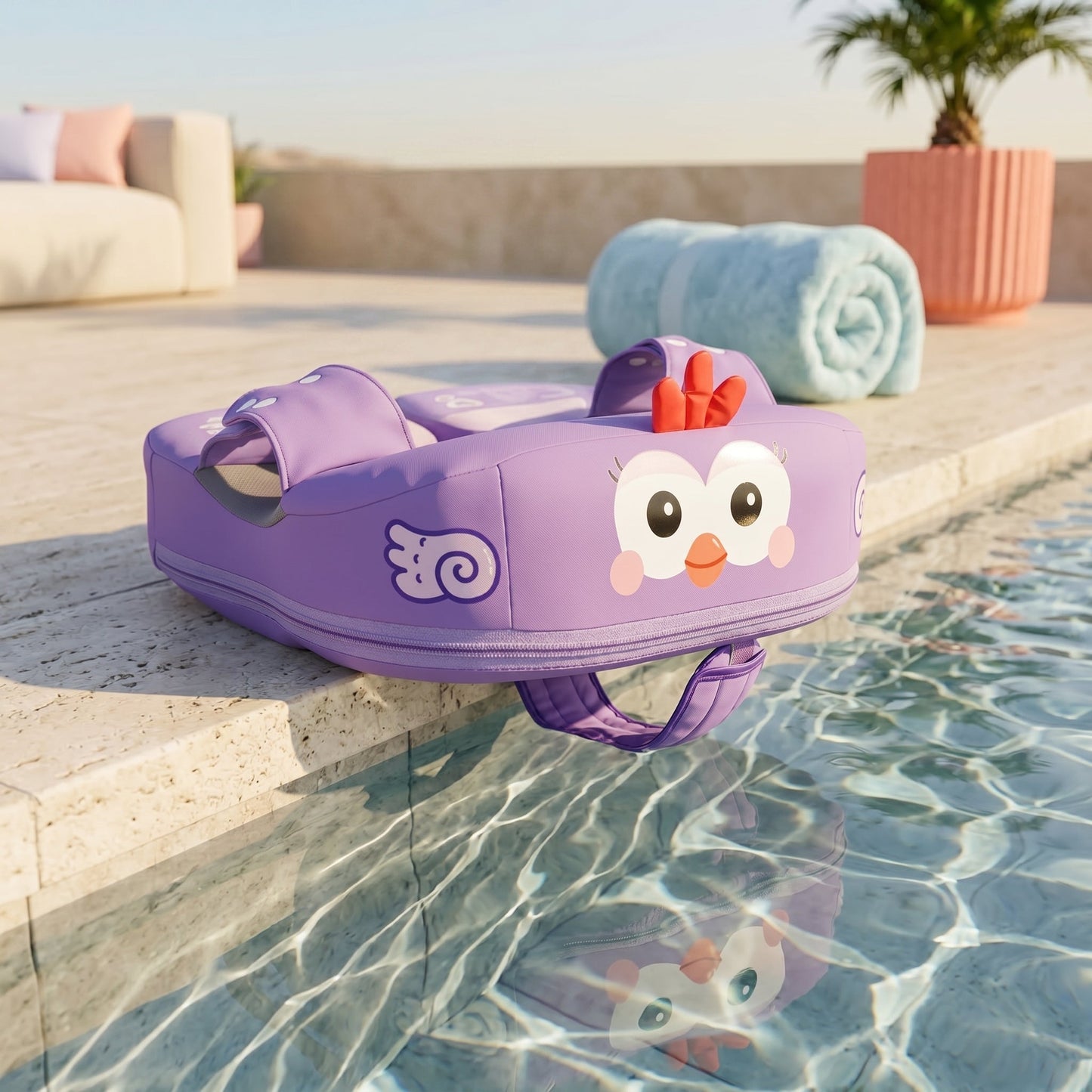Inflatable Baby Pool Float for Water Fun
