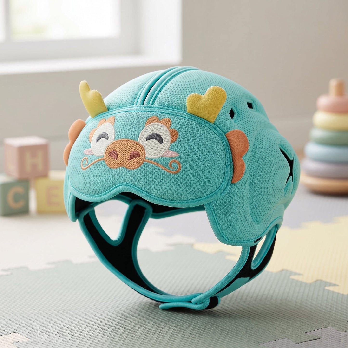 Child Safety Helmet in Pebble Design