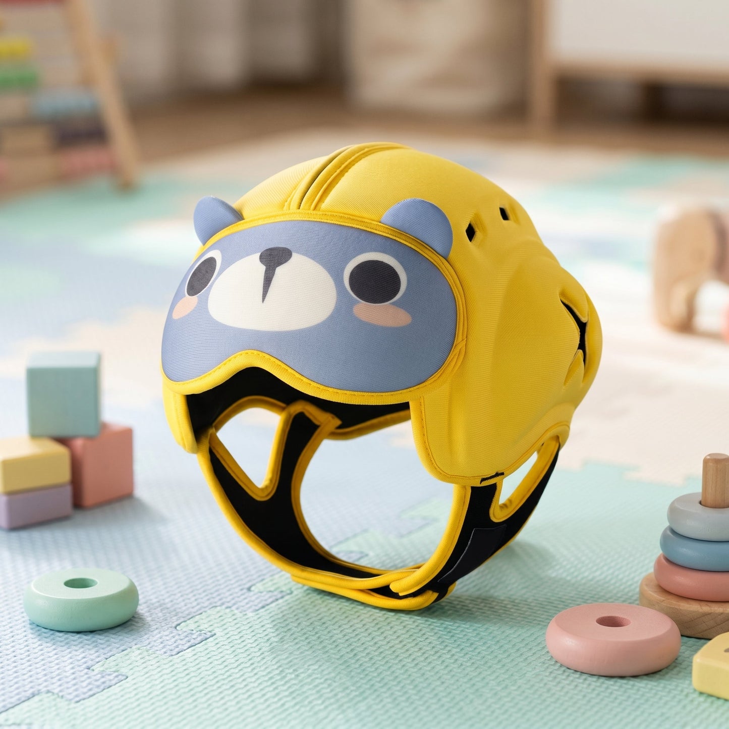 Child Safety Helmet in Pebble Design
