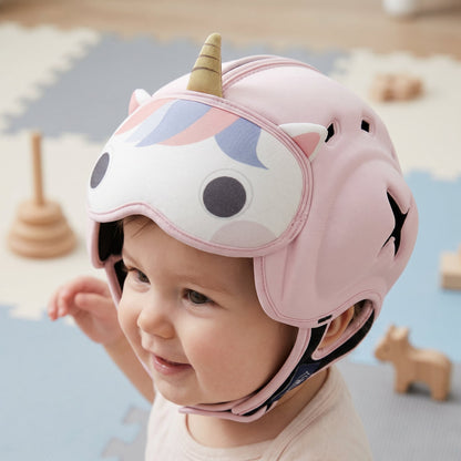 Child Safety Helmet in Pebble Design