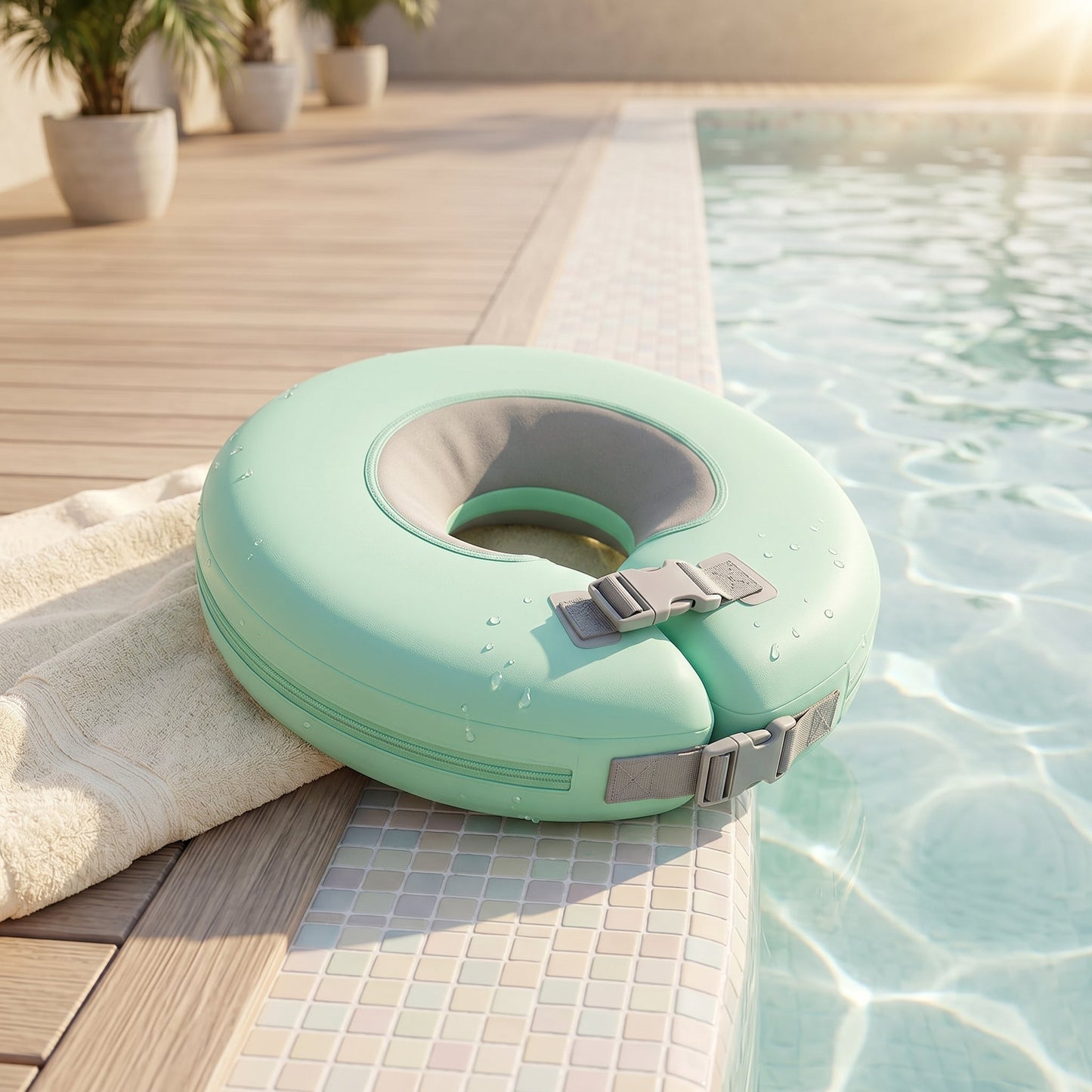 Inflatable Neck Float for Infants