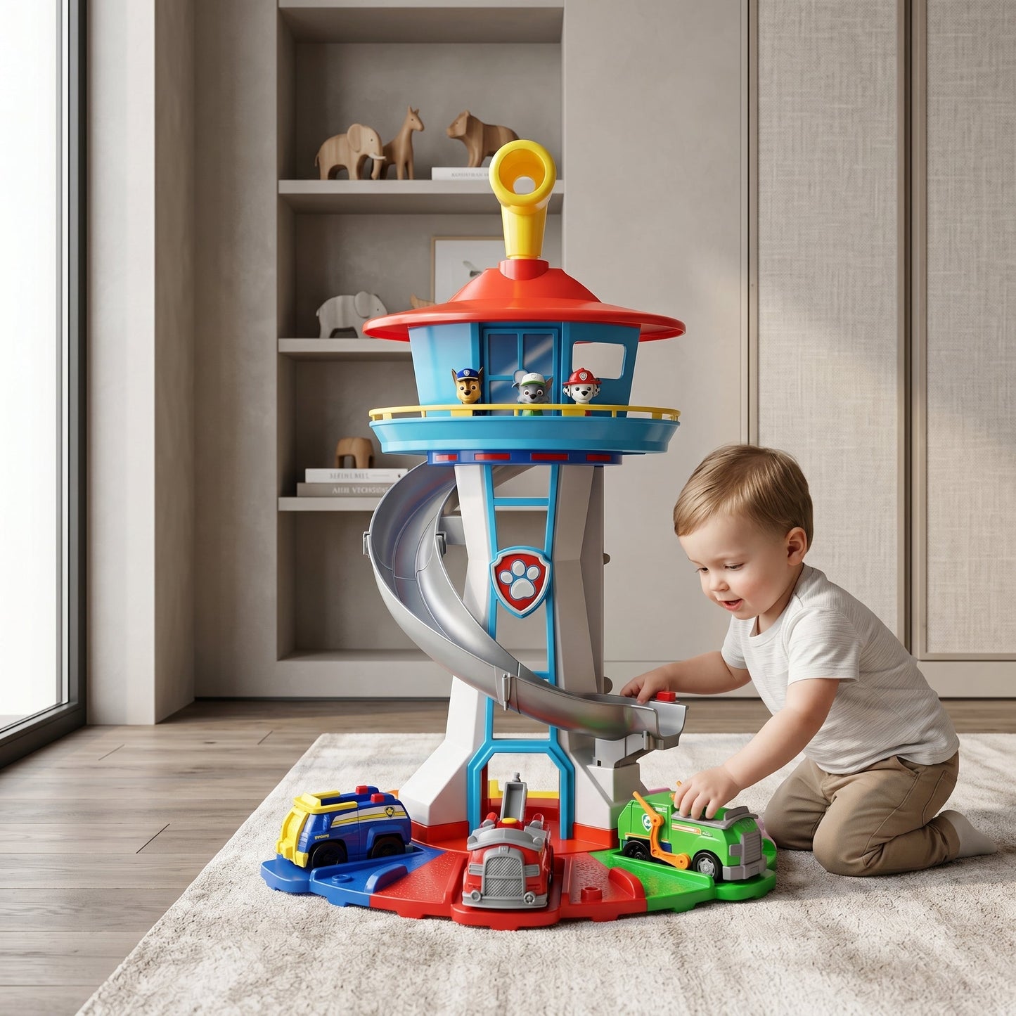 Car Slide Playset for Kids