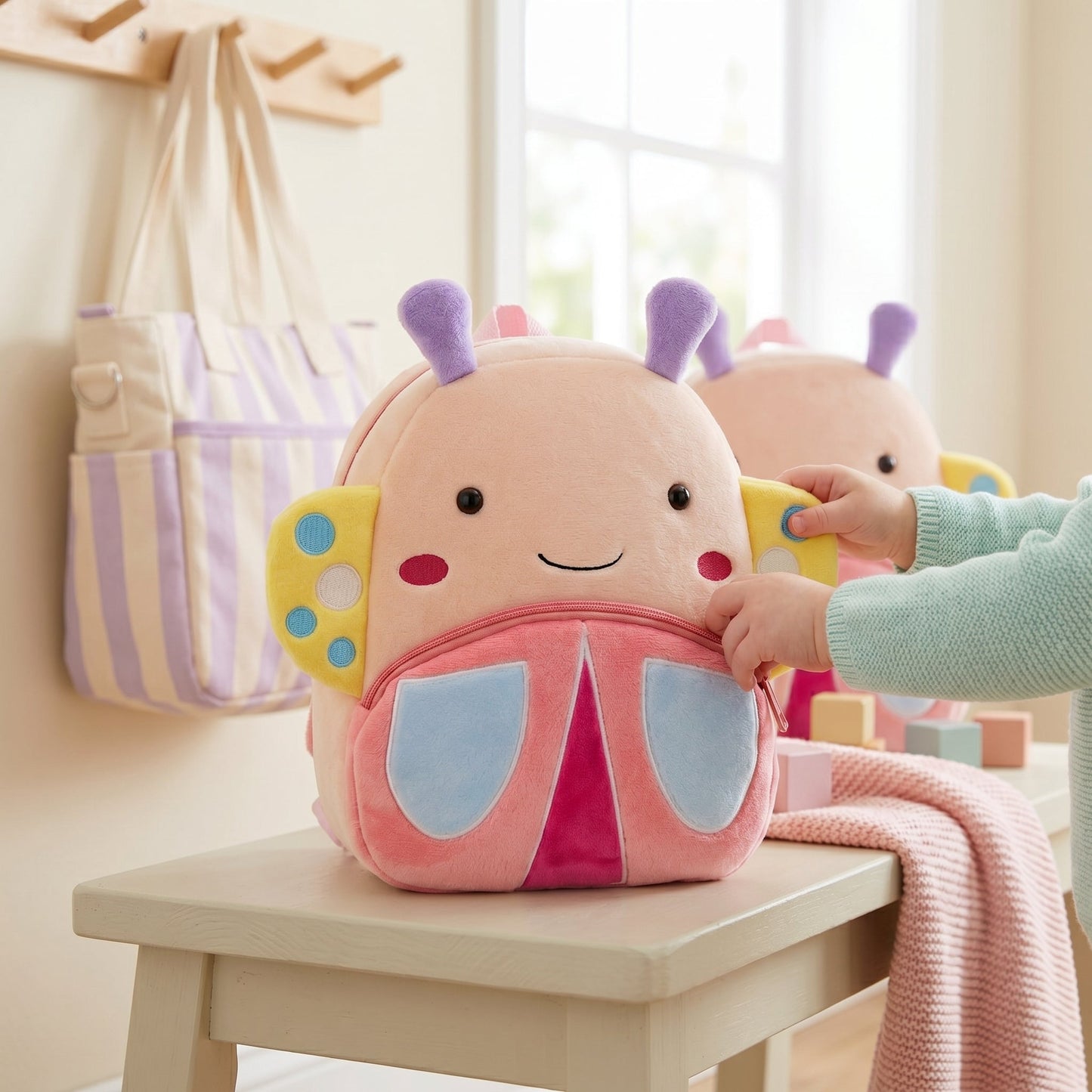 Mini Backpack for Kids in Maple Color