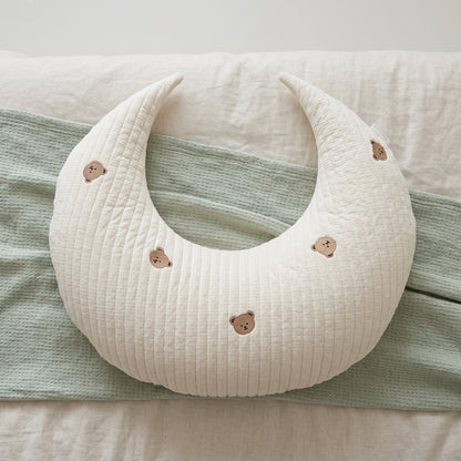 U-Shape Baby Pillow with Petal Design