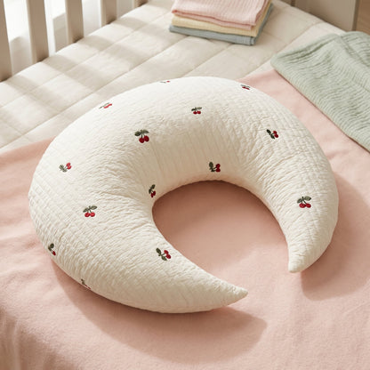 U-Shape Baby Pillow with Petal Design