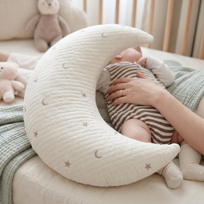 U-Shape Baby Pillow with Petal Design