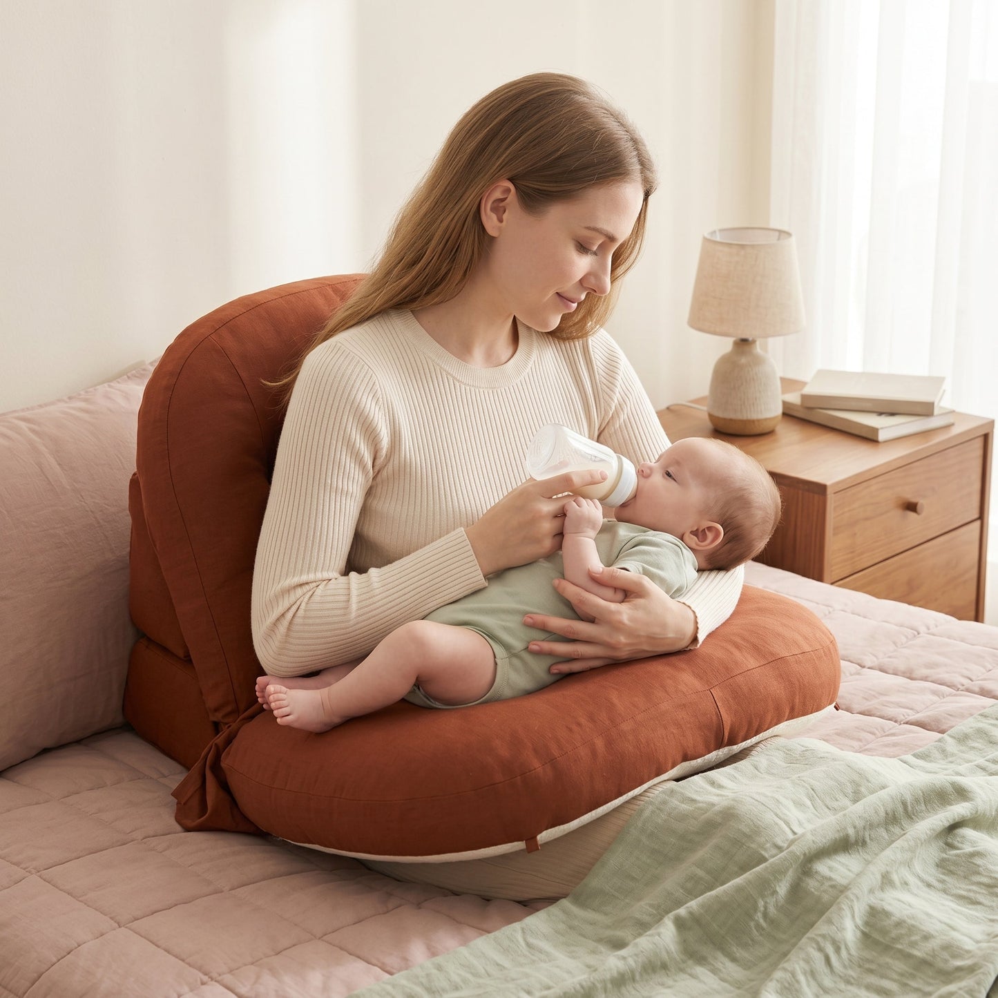 Infant Feeding Support Pillow