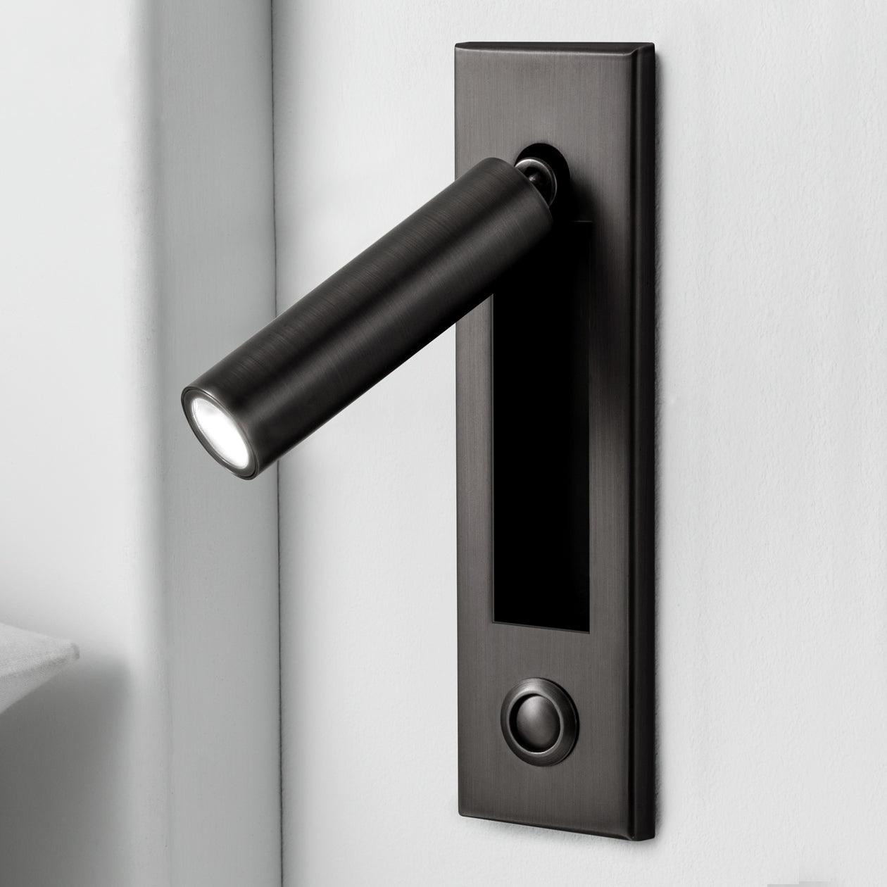 Chic Wall-Mounted Light for Inviting Bedroom Ambiance