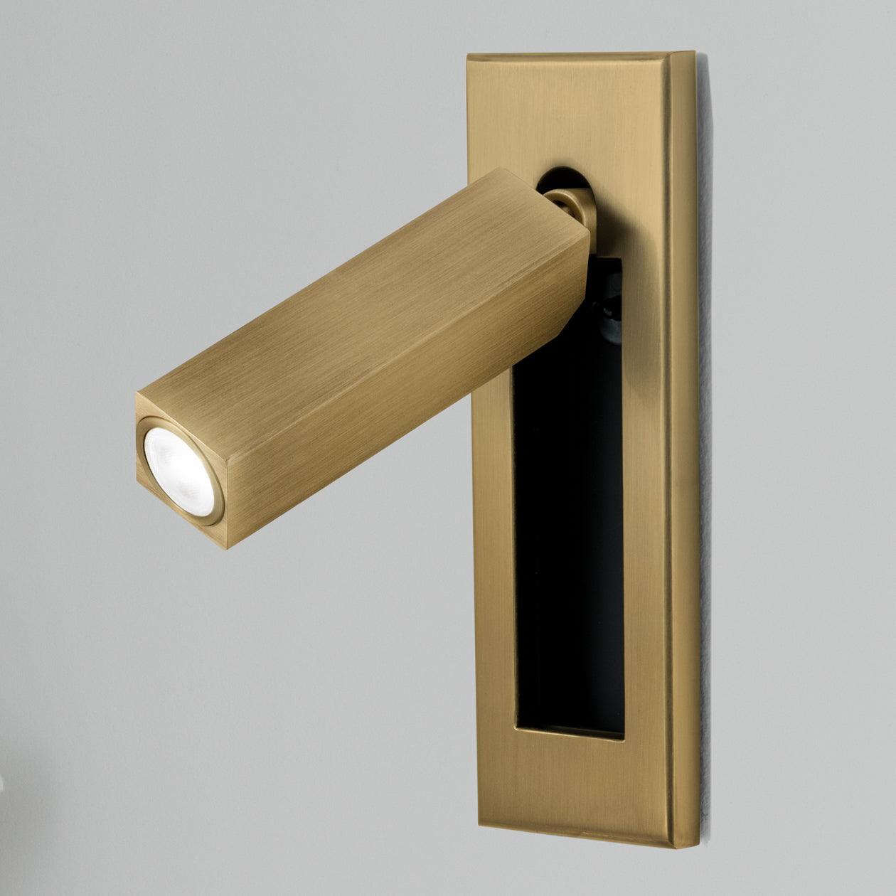 Chic Wall-Mounted Light for Inviting Bedroom Ambiance