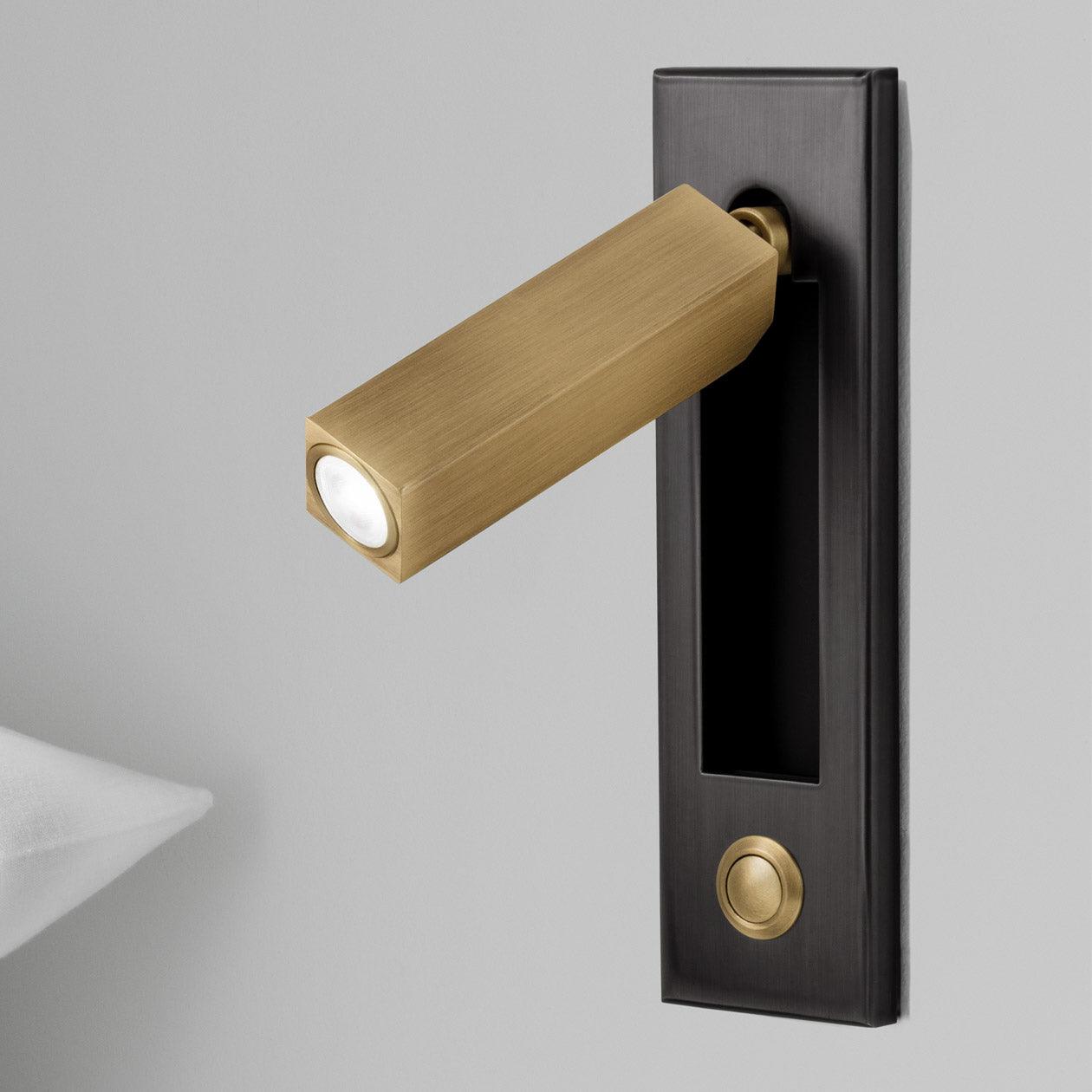 Chic Wall-Mounted Light for Inviting Bedroom Ambiance