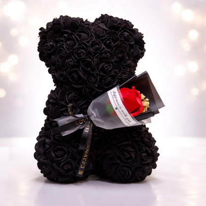 Charming Floral Bear for Home Decoration - Perfect Gift