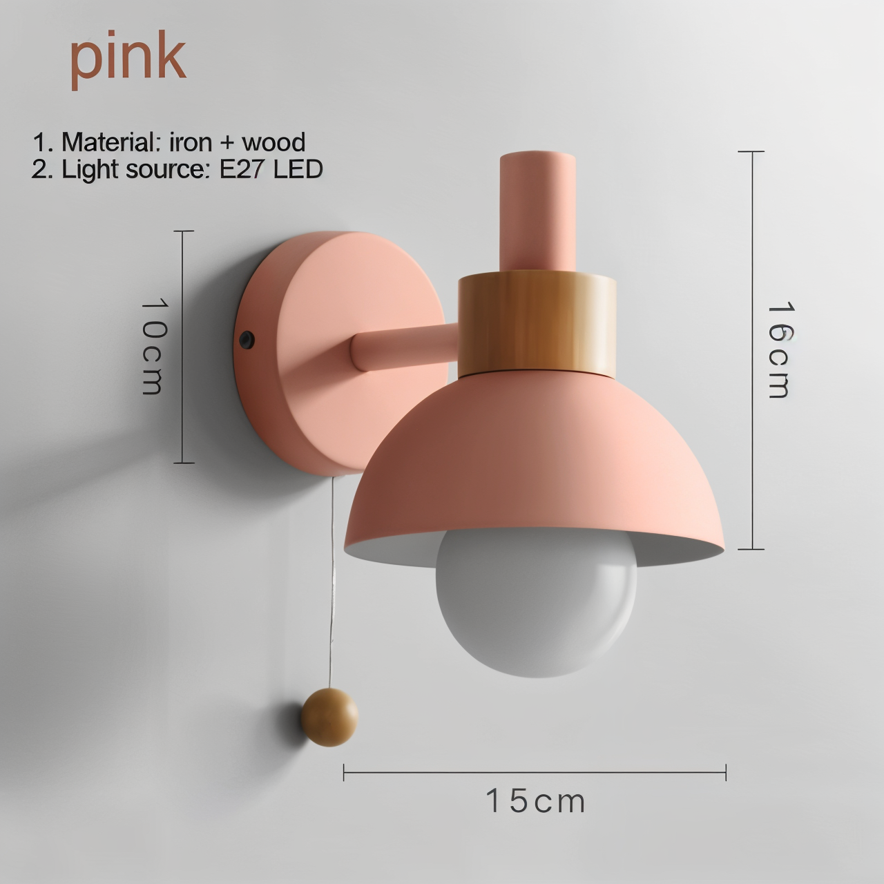 Sleek Wall Light Fixture – Perfect for Modern Spaces