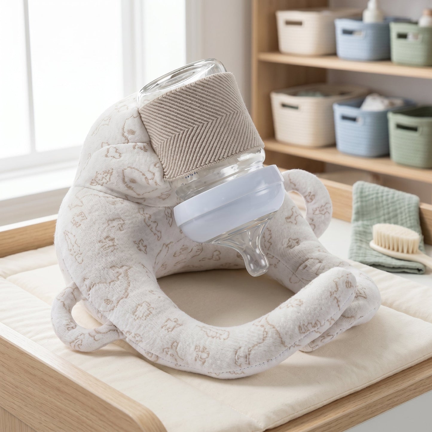 Support Pillow for Feeding with Willow Design