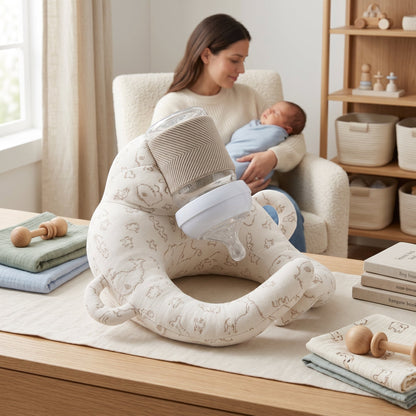 Support Pillow for Feeding with Willow Design