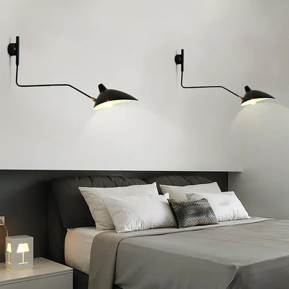 Versatile Wall Lamp with Adjustable Dual Arms for Perfect Lighting