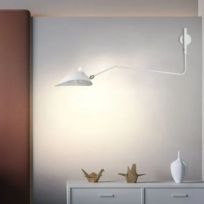 Versatile Wall Lamp with Adjustable Dual Arms for Perfect Lighting