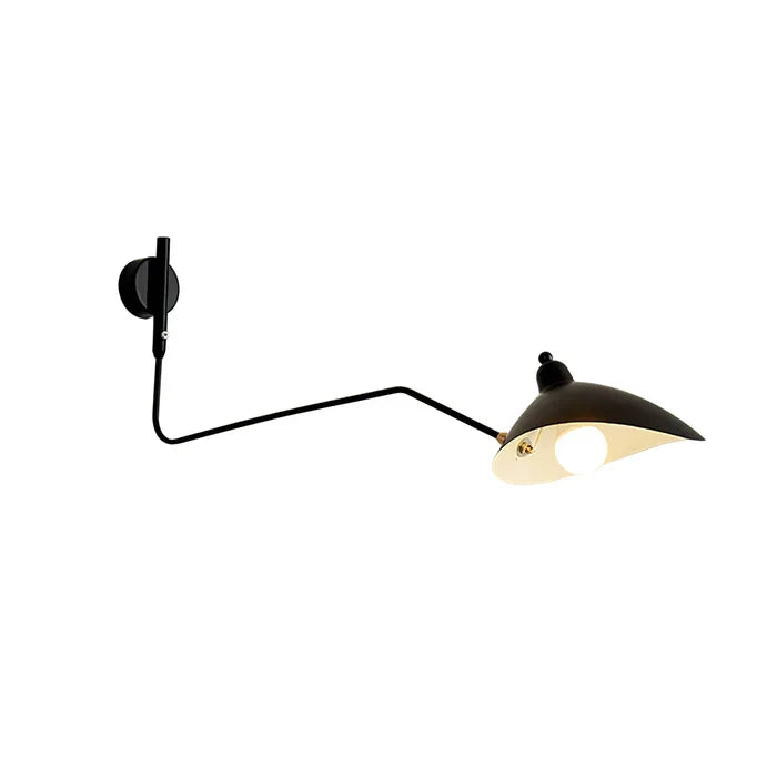 Versatile Wall Lamp with Adjustable Dual Arms for Perfect Lighting