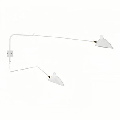 Versatile Wall Lamp with Adjustable Dual Arms for Perfect Lighting