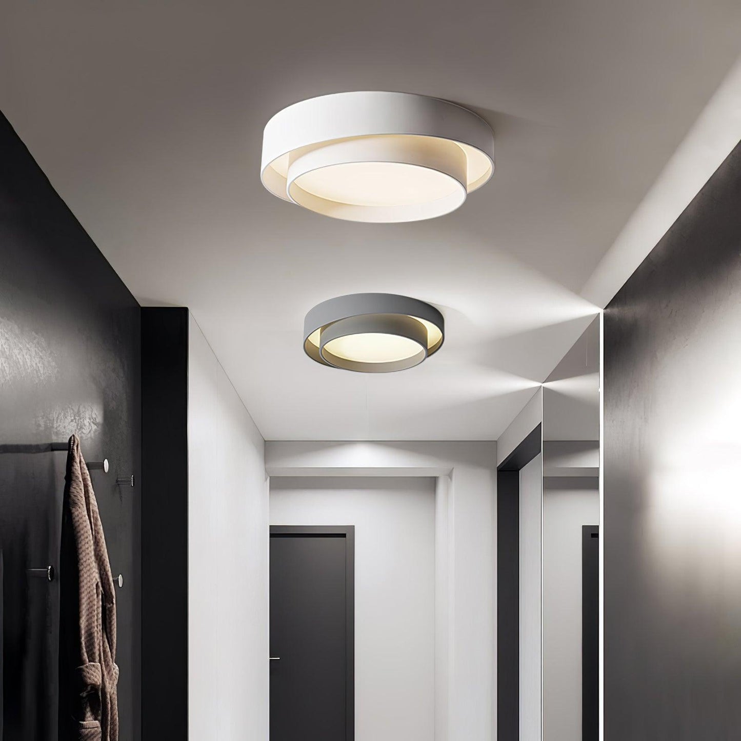 Sleek LED Ceiling Light Fixture | Modern Minimalist Design