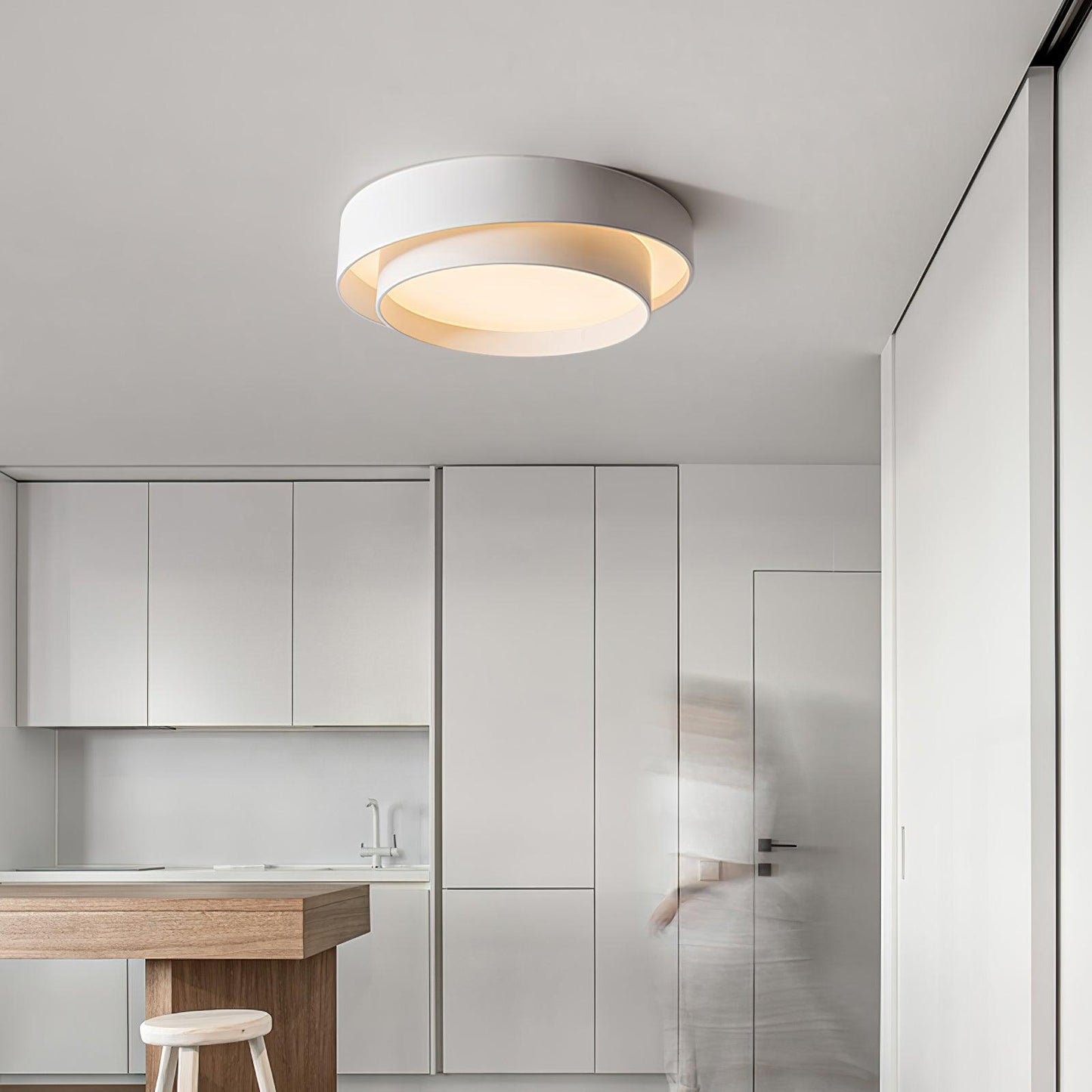 Sleek LED Ceiling Light Fixture | Modern Minimalist Design