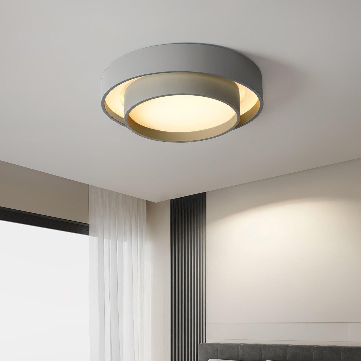 Sleek LED Ceiling Light Fixture | Modern Minimalist Design