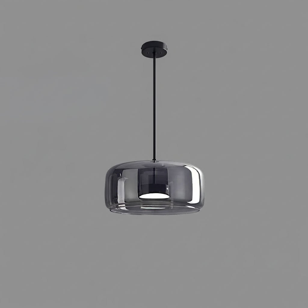 Sleek Glass Hanging Light for Dining and Kitchen Areas