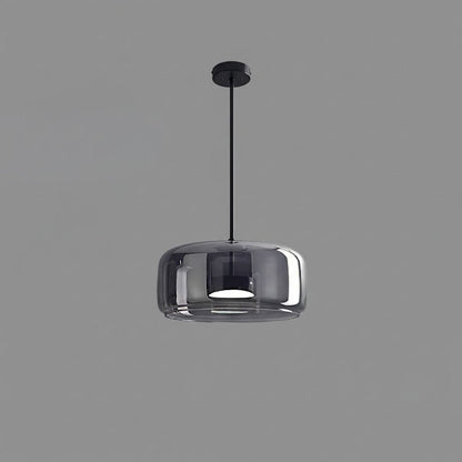 Sleek Glass Hanging Light for Dining and Kitchen Areas