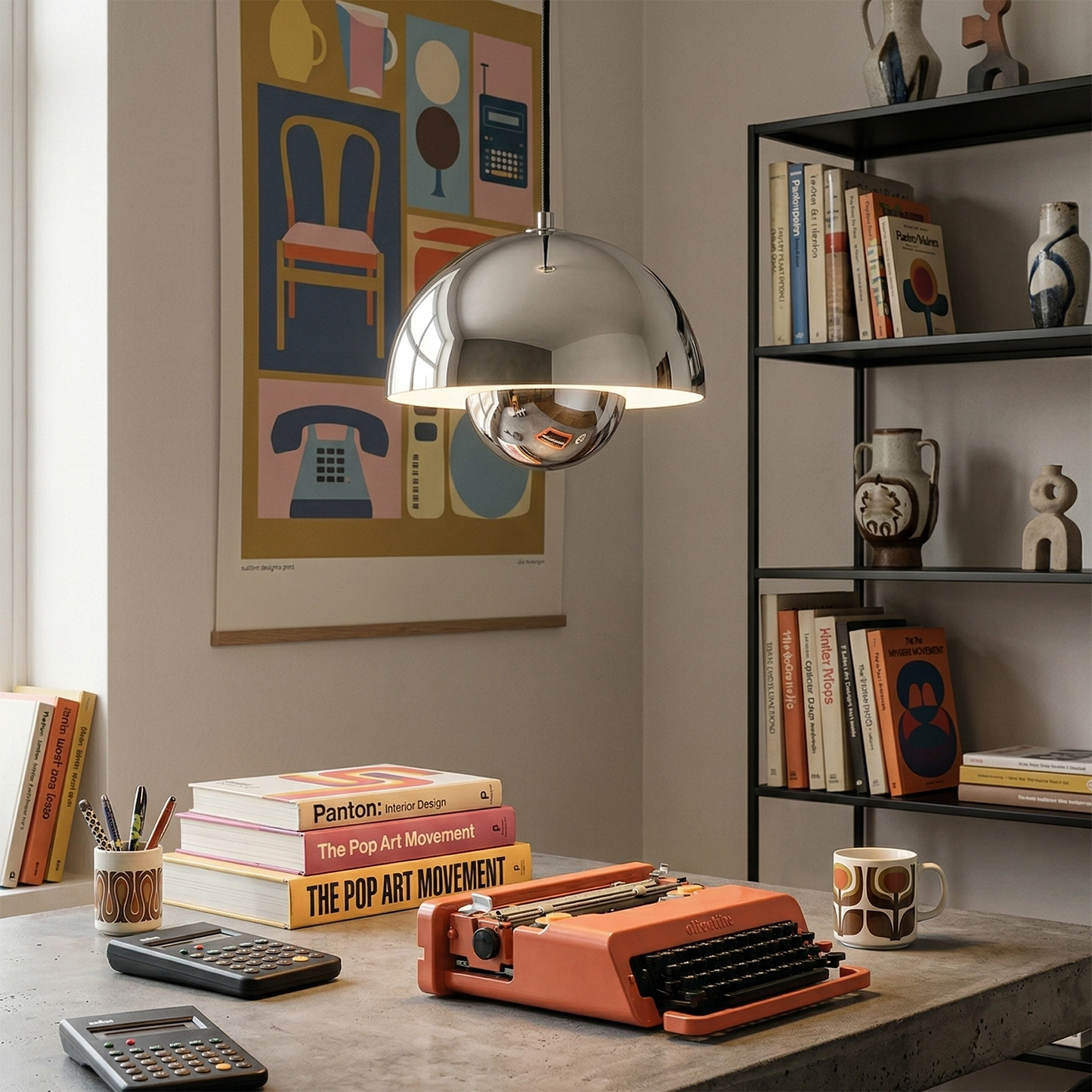 Stylish Pendant Light - Adaptable Mid-Century Inspired Design