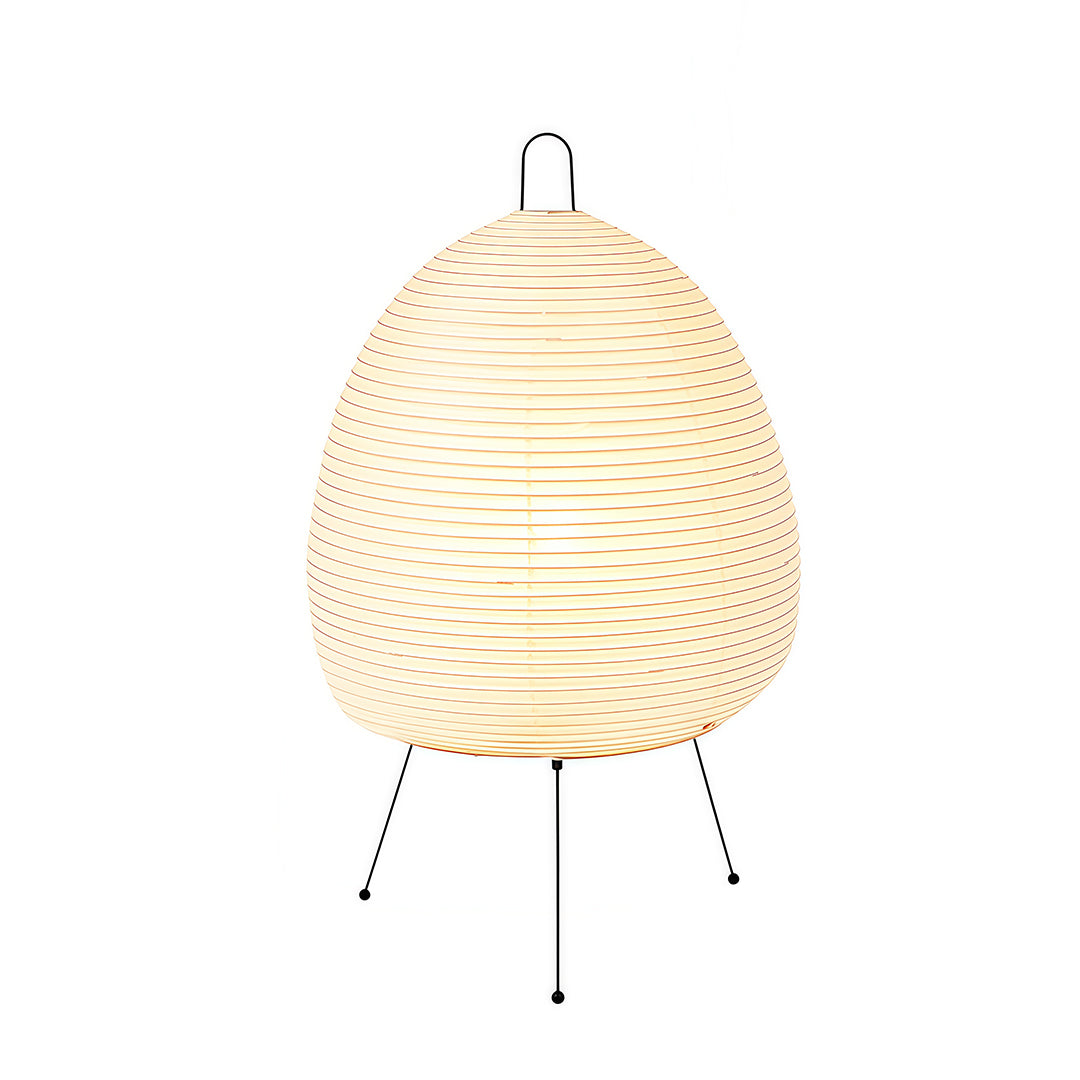 Tranquil Glow Rice Paper Lamp – Elegant Minimalist Design