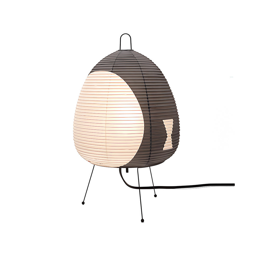 Tranquil Glow Rice Paper Lamp – Elegant Minimalist Design