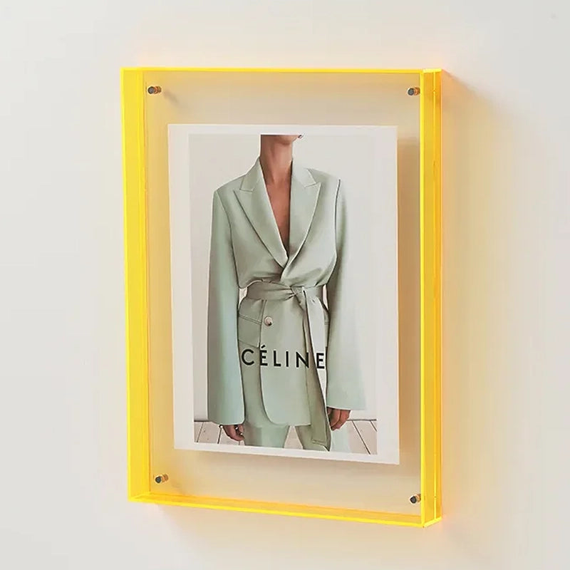 Elegant Acrylic Photo Frame for Stunning Displays