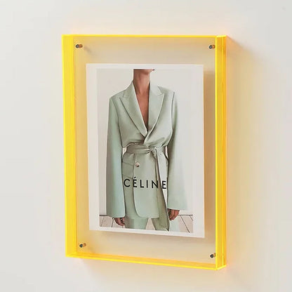 Elegant Acrylic Photo Frame for Stunning Displays