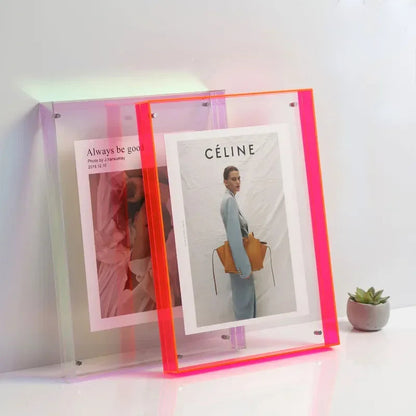 Elegant Acrylic Photo Frame for Stunning Displays