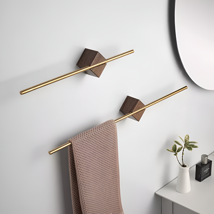 Modern Wall-Mounted Towel Rack for Stylish Spaces