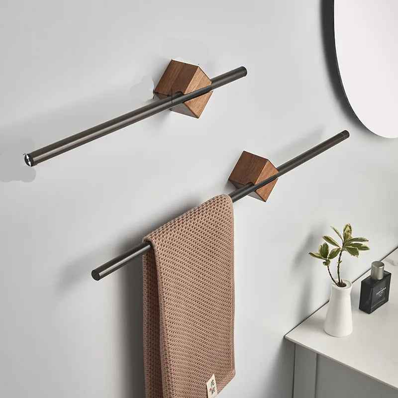 Modern Wall-Mounted Towel Rack for Stylish Spaces