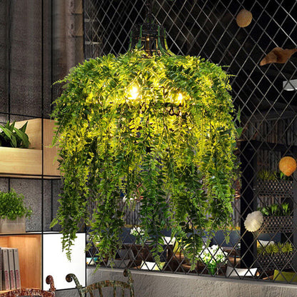 Nature-Inspired 3-Light Chandelier for Elegant Spaces
