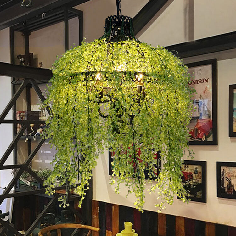 Nature-Inspired 3-Light Chandelier for Elegant Spaces