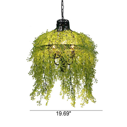 Nature-Inspired 3-Light Chandelier for Elegant Spaces