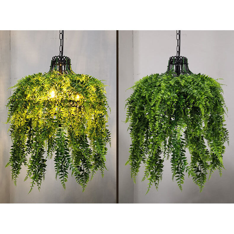 Nature-Inspired 3-Light Chandelier for Elegant Spaces