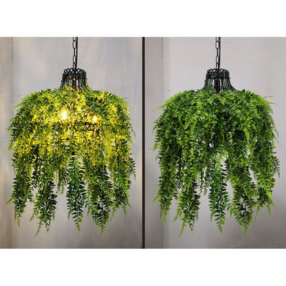 Nature-Inspired 3-Light Chandelier for Elegant Spaces