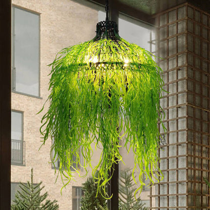 Nature-Inspired 3-Light Chandelier for Elegant Spaces