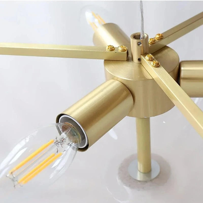 Versatile Radiance Glass Chandelier – Stylish Illumination for Your Home