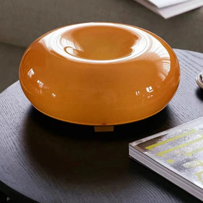 Stylish Dimmable LED Desk Lamp – Modern Circular Design