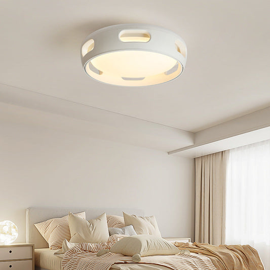 Adjustable Brightness LED Ceiling Fan Light with Modern Shade