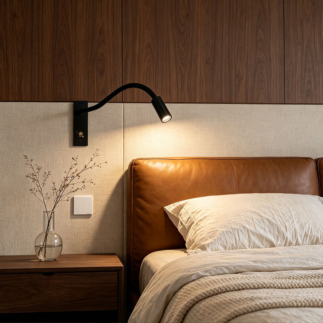 Versatile LED Wall Light with Adjustable Arm – Multiple Finishes