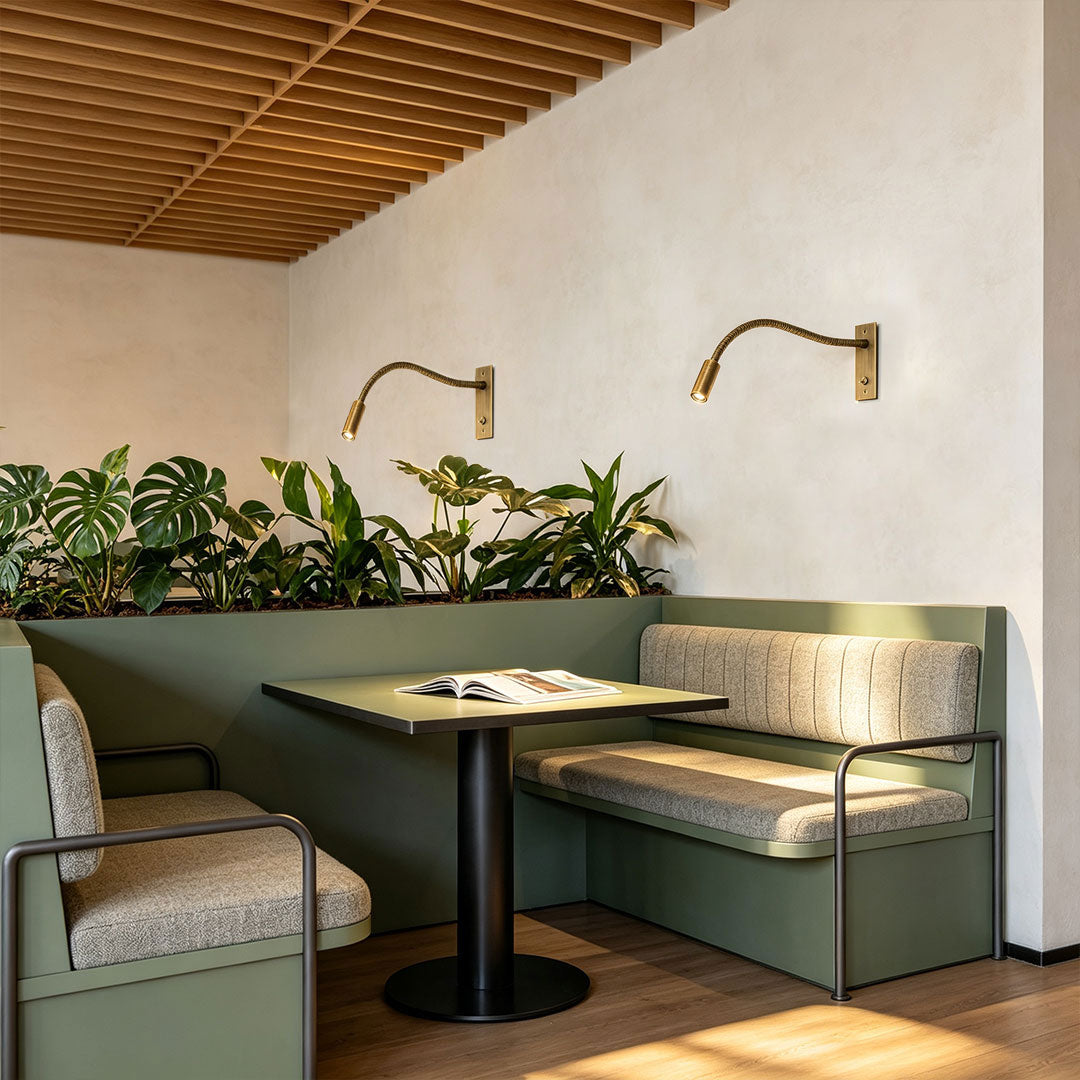 Versatile LED Wall Light with Adjustable Arm – Multiple Finishes