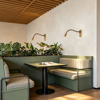 Versatile LED Wall Light with Adjustable Arm – Multiple Finishes
