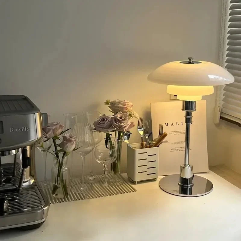 Modern Glass Table Lamp for Stylish Home Décor