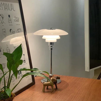 Modern Glass Table Lamp for Stylish Home Décor