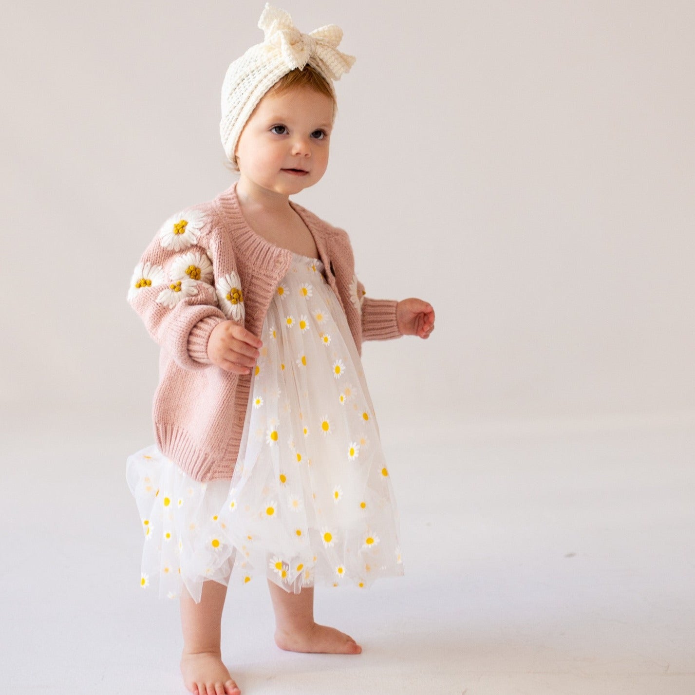 Tulle Baby Dress in Floral Design
